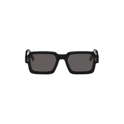 Black Rectangular Sunglasses 232461F005001