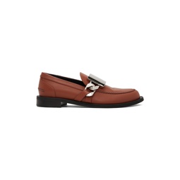 Brown Gourmet Loafers 232477M231014