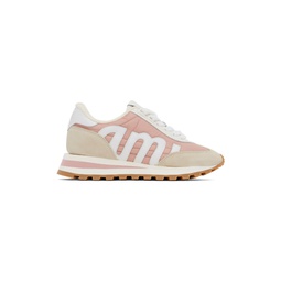 Pink   White Ami Rush Sneakers 232482F128004