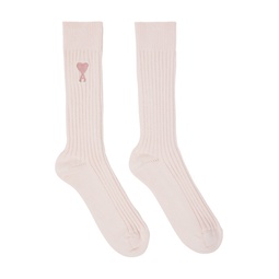 Pink Ami de Cœur Socks 232482M220011