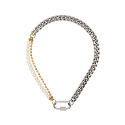 Silver Curb Chain Necklace 232490M145000