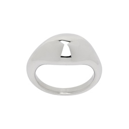 Silver Metal Drop Ring 232490M147014