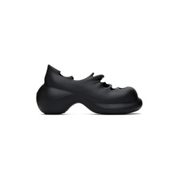 Black YVMIN Edition Ripple Loafers 232523F121006