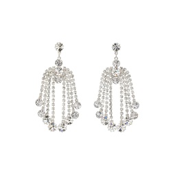 Silver Crystal Drop Earrings 232533F022004