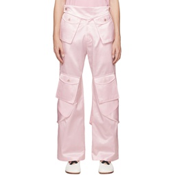 Pink Cargo44 Trousers 232549M188002