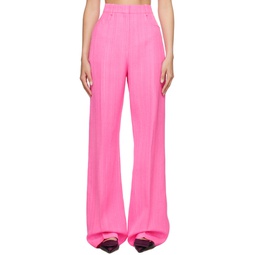 Pink Le Chouchou Le Pantalon Sauge Trousers 232553F087015