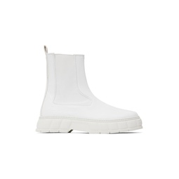 White 1997 Chelsea Boots 232589M223001