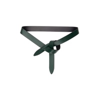 Green   Black Lecce Reversible Belt 232600F001004