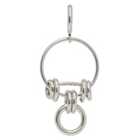 Silver Boucle Single Earring 232600F022025