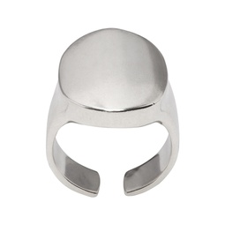 Silver Open Band Signet Ring 232600F024000