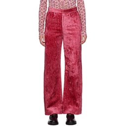 Pink Daryl Trousers 232600F087007