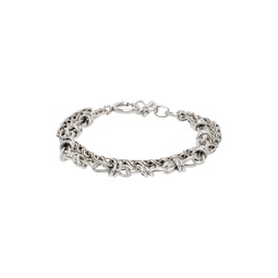 Silver Tiered Bracelet 232600M142005