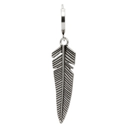 Silver Graphic Single Earring 232600M144001