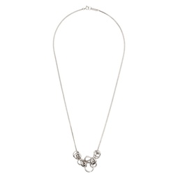 Silver Stunning Long Necklace 232600M145031