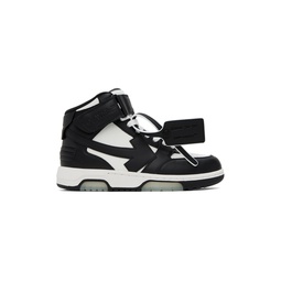 Black   White Out Of Office Sneakers 232607F127003