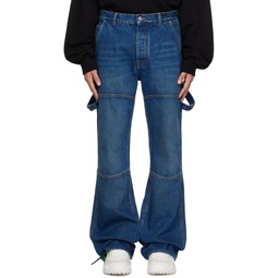 Blue Flare Jeans 232607M186003