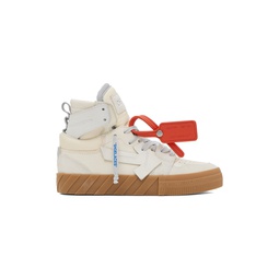 White    Floating Arrow Sneakers 232607M236010