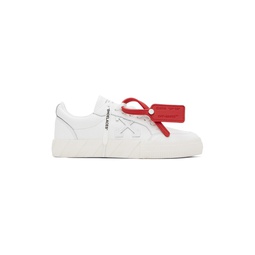 White Vulcanized Sneakers 232607M237052