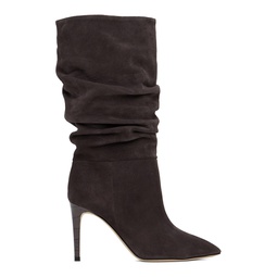 Brown Slouchy Boots 232616F113001