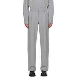 Gray Aidan Trousers 232621M191008