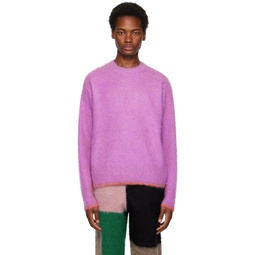 Purple Neil Sweater 232637M201003