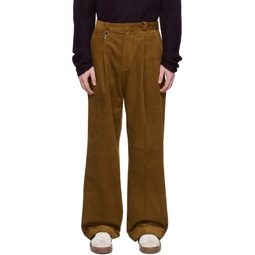 Brown Roxane Trousers 232640M191002