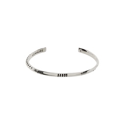 Silver Twisted Dots Bracelet 232646M142000