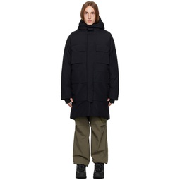 Black Expedition Down Coat 232646M178004