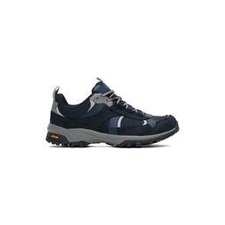 Navy Mesh Runner Sneakers 232646M237007