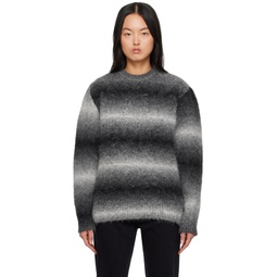 Black   Gray Moondog Sweater 232647F096000