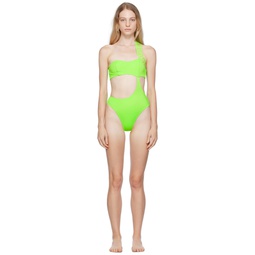 Green Greca Swimsuit 232653F103038