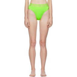 Green Greca Bikini Bottoms 232653F105058