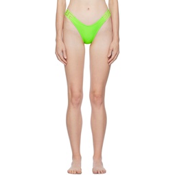 Green Greca Bikini Bottoms 232653F105063