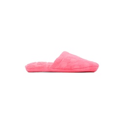 Pink Polka Dot Slippers 232653F121003