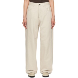 Off White Peggy Trousers 232668F069000