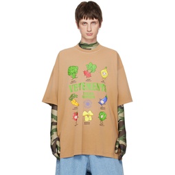 Brown Vegan Edition T Shirt 232669M213018