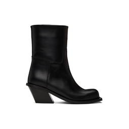 Black Blondine Ankle Boots 232671F113006