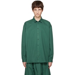 Green The Draughtsman Shirt 232676M192000