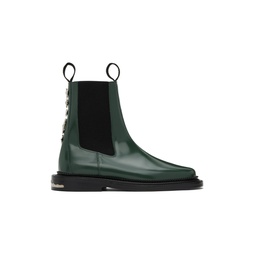 Green Hardware Chelsea Boots 232688M223002