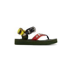 Khaki Suicoke Edition Tono Sandals 232688M234003