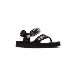 Black Suicoke Edition Tono Sandals 232688M234004