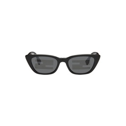 Black Baguette Sunglasses 232693F005005