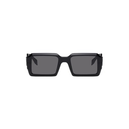 Black Rectangular Sunglasses 232693F005021