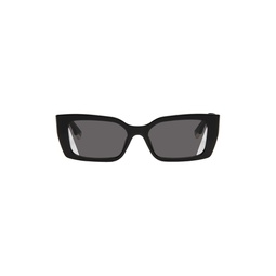 Black Rectangular Sunglasses 232693F005045