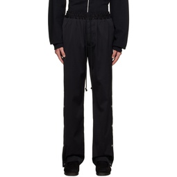 Black Studded Sweatpants 232699M190000
