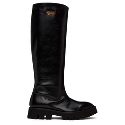 Black Plate Boots 232720F115000
