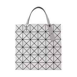 Gray Lucent Gloss Mix Tote 232730F049038