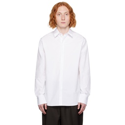 White Salomon Shirt 232733M192000