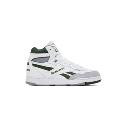 White   Green BB 4000 II Mid Sneakers 232749M236007