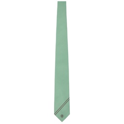 SSENSE Exclusive Green Marshmallow Striped Tie 232752M158001